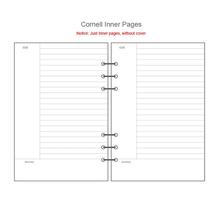 2025 Diary Laser Gitter A5/A6 PU Loose-Leaf Cover Binder Dairy Notebooks Hard Cover Refill Journal Travelers Leather Cover