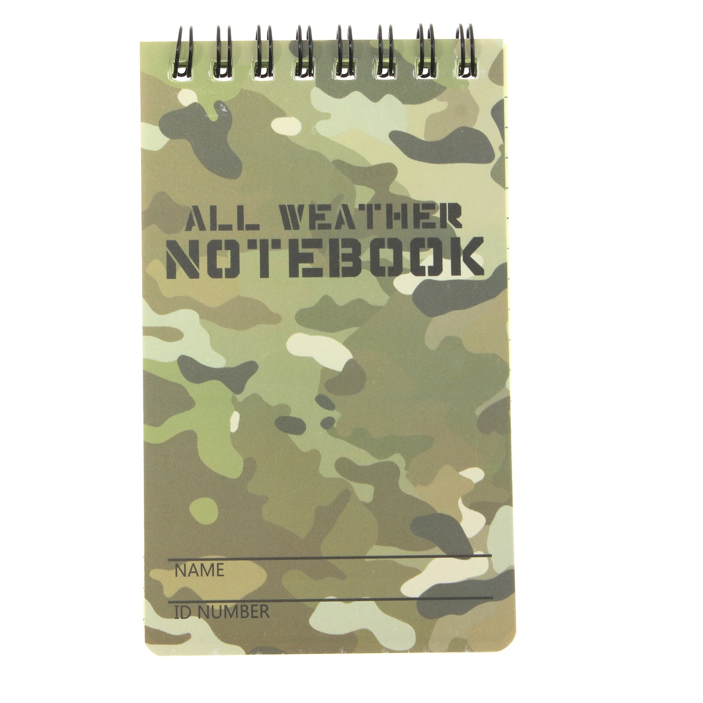 Tactical Waterproof Notebook Outdoor Camouflage Printing Notebook Waterproof Writing Paper Loose-leaf Coil Notepad