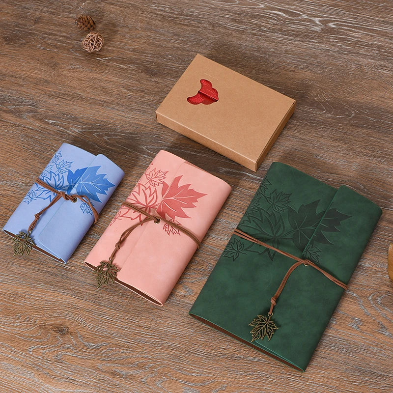 A7/A6/A5 Travelers Vintage Notebook PU Leather Blank Kraft Diary Note Book Journal Sketchbook Stationery School Office Supplies