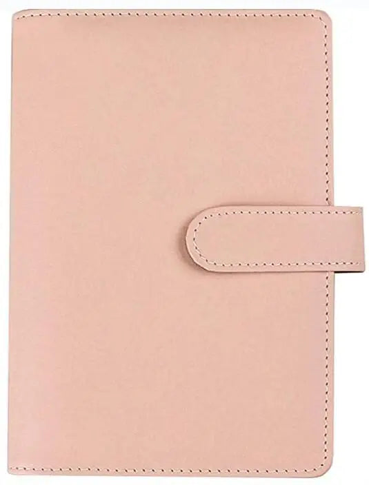 2025 Diary Colorful A5/A6 PU Macaroon Loose-Leaf Cover Binder Dairy Notebooks Hard Cover Refill Journal Travelers Leather Cover