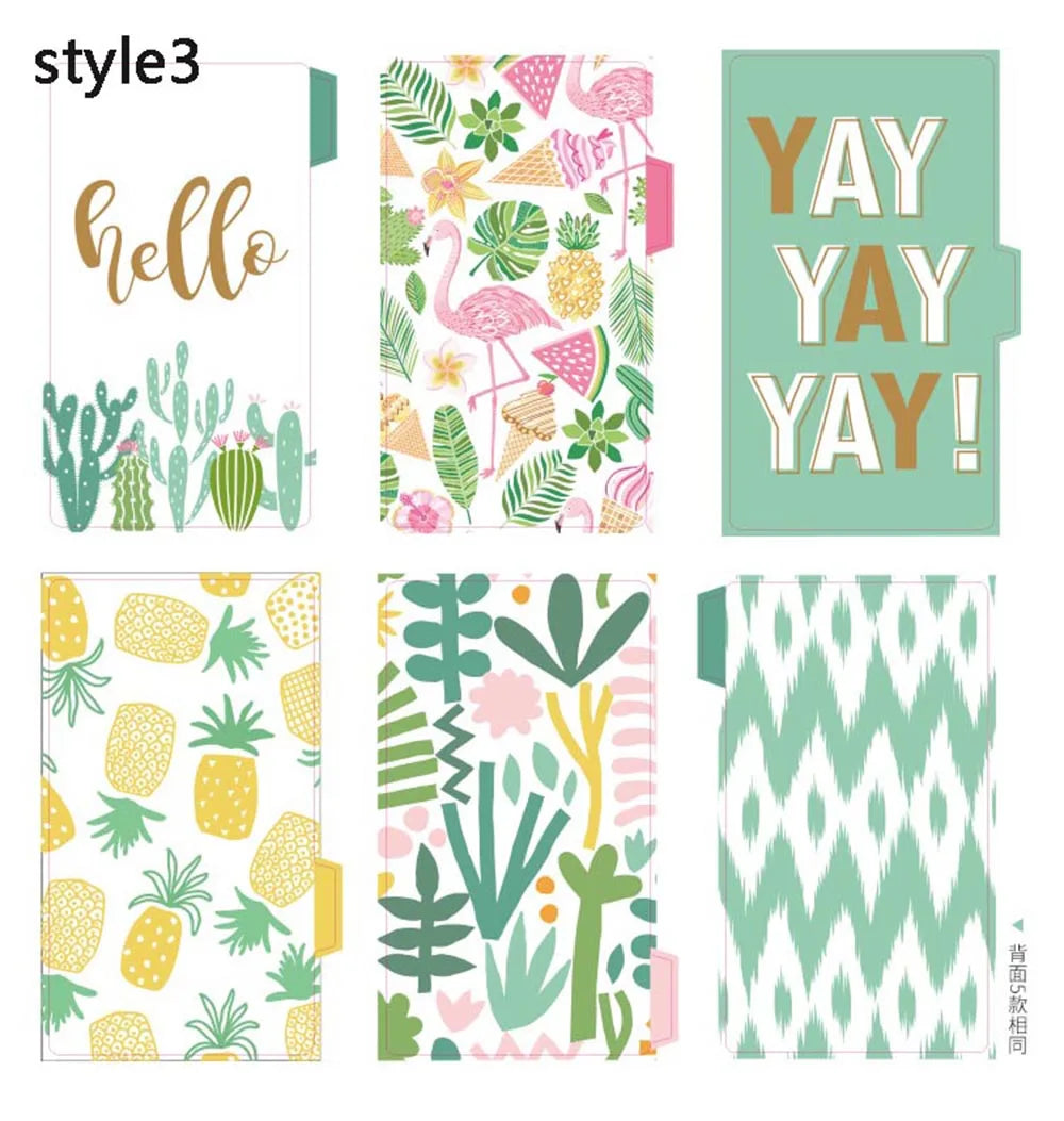 A5 A6 Macaroon Laser Color Crocodile Pattern DIY Binder Notebook Cover Diary Agenda Planner Paper Cover School Stationery