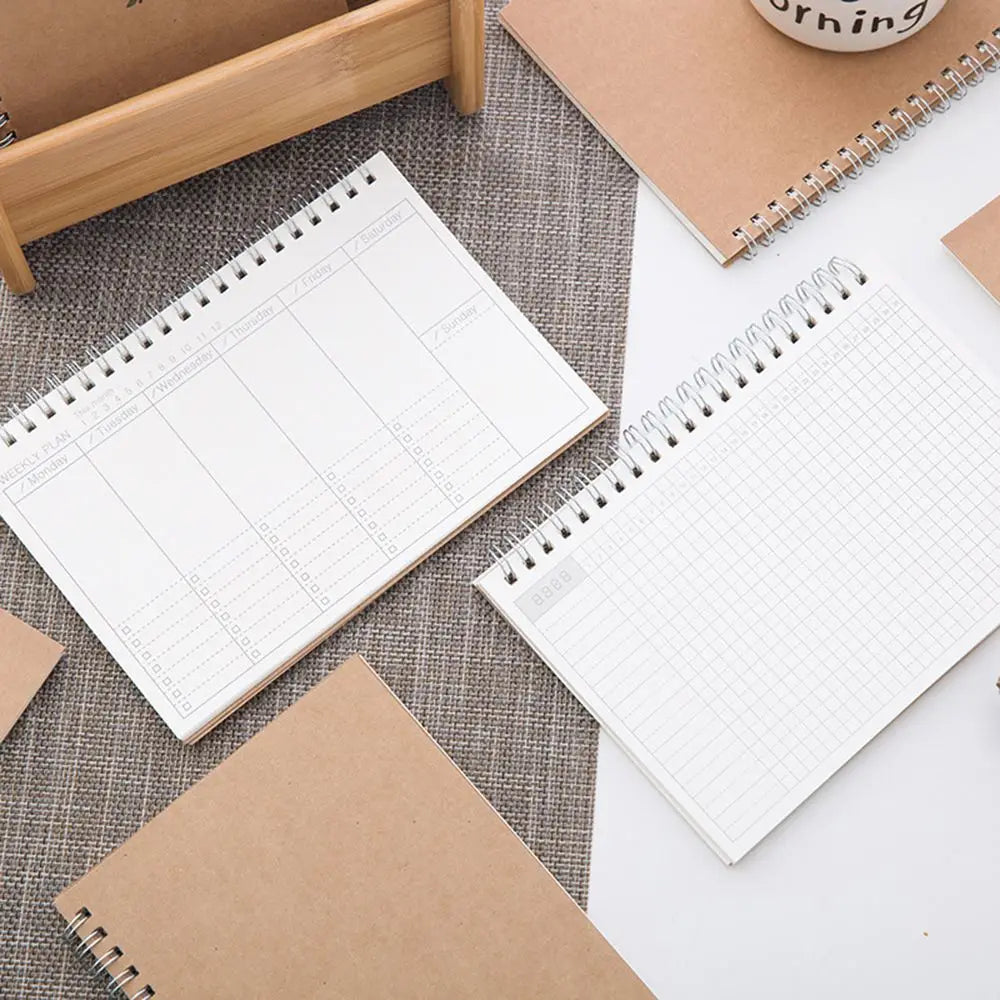 Agenda Planner Notebook Schedule Notebook Time Table To Do List Diary Weekly Time Table Goal Habit Journal Notebooks