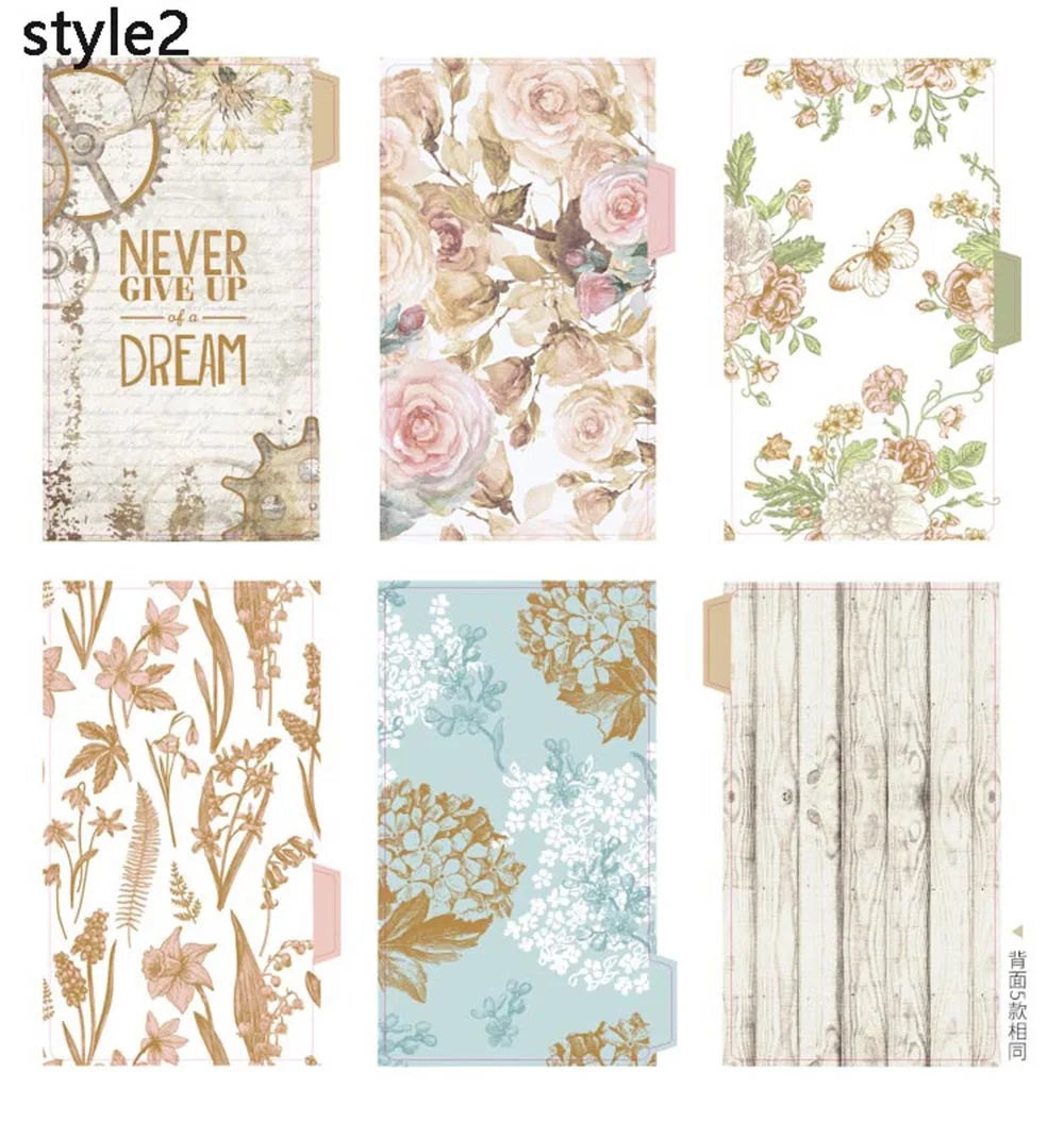A5 A6 Macaroon Laser Color Crocodile Pattern DIY Binder Notebook Cover Diary Agenda Planner Paper Cover School Stationery