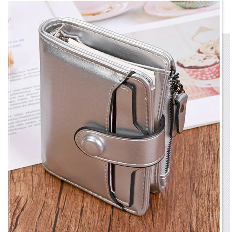 M5 Binder Mini Notebook Multifunction Wallet Card Holder Portable Soft Leather Small Notepad,with 40 inner pages