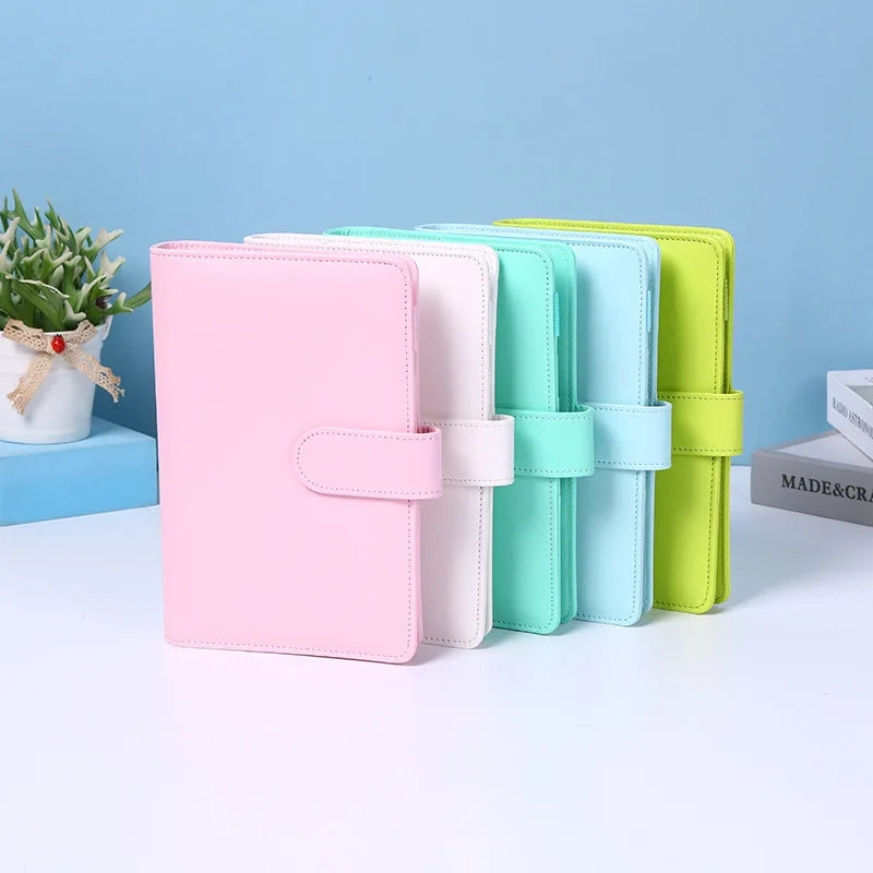 Budget Planner 2025 Cash Envelope Savings Money 6 Holes Binder for Financial Management A6 Loose-leaf Notebook Binder Housing