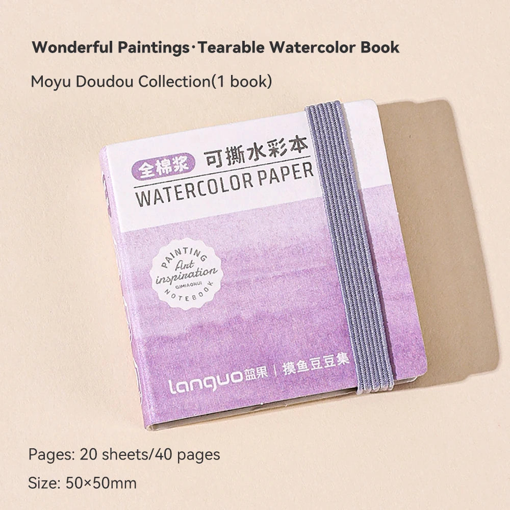 Creative Drawing Notebook Tearable Multiple Specifications Sketchbook Graffiti Painting Book Travel Watercolor Book Art Supplies