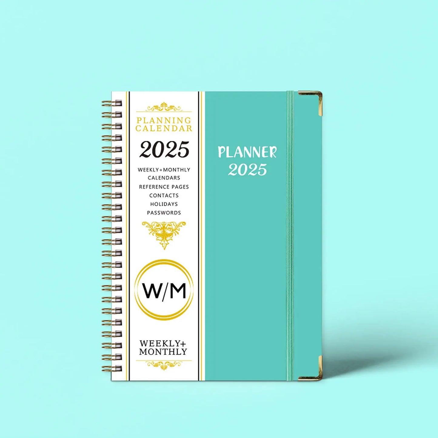 2025-2025 Agenda Planner Notebook Diary Weekly Planner Goal Habit Schedules Journal Notebooks For School Stationery Office