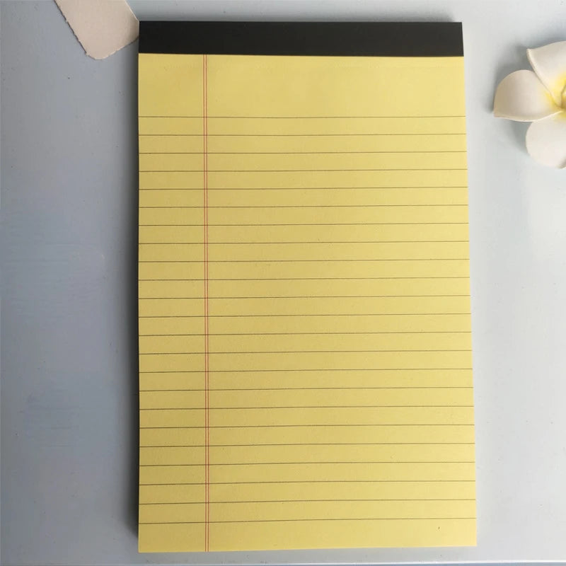 A5 Line Notebook Tearable NoteBook Do to list Notepad Journal Diary Note Book Memo pad School Office Supplies Stationery