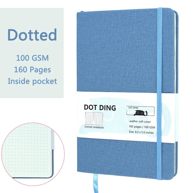 The 160-page A5 Notebook Is Suitable for Students To Keep Track of Their Financial Accounts and Weekly School Stationery Plans