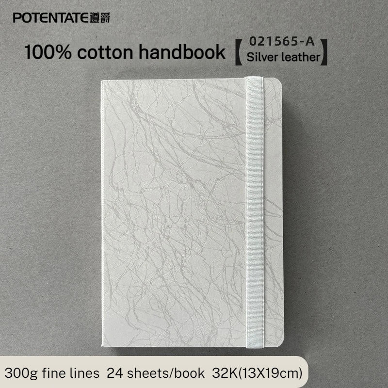 100% Cotton Square Watercolor Paper Book 24 Sheets 300g Art Student Painting Drawing Paper Sketchbook Journal Drawing Notebook
