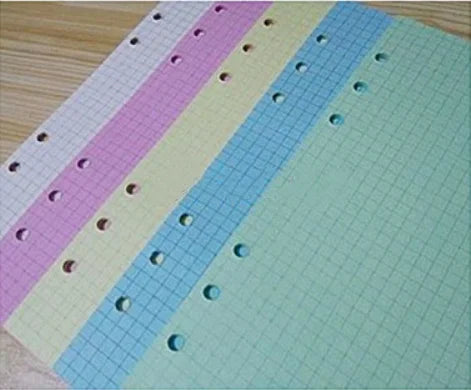 A5/A6 PU Leather Marbled Notebook Binder Budget Planner 6 Ring Binder Hand Ledger Cover School Stationery