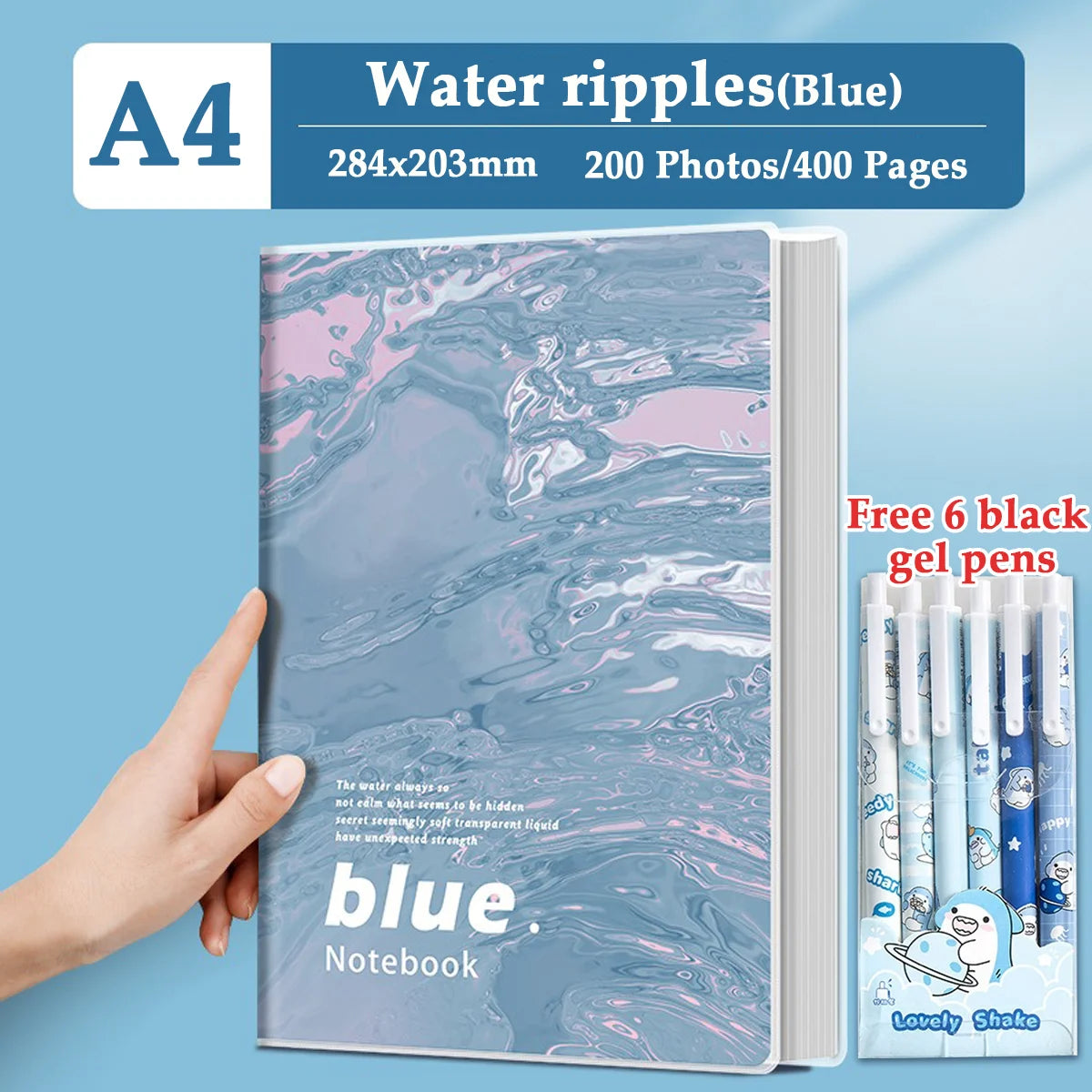 A4/B5 Thick Rubber Sleeve Notebook for Students To Take The Postgraduate Entrance Examination. School Office Stationery Notebook