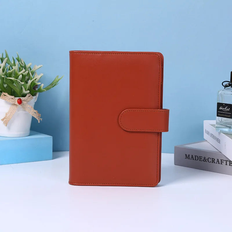 Budget Planner 2025 Cash Envelope Savings Money 6 Holes Binder for Financial Management A6 Loose-leaf Notebook Binder Housing