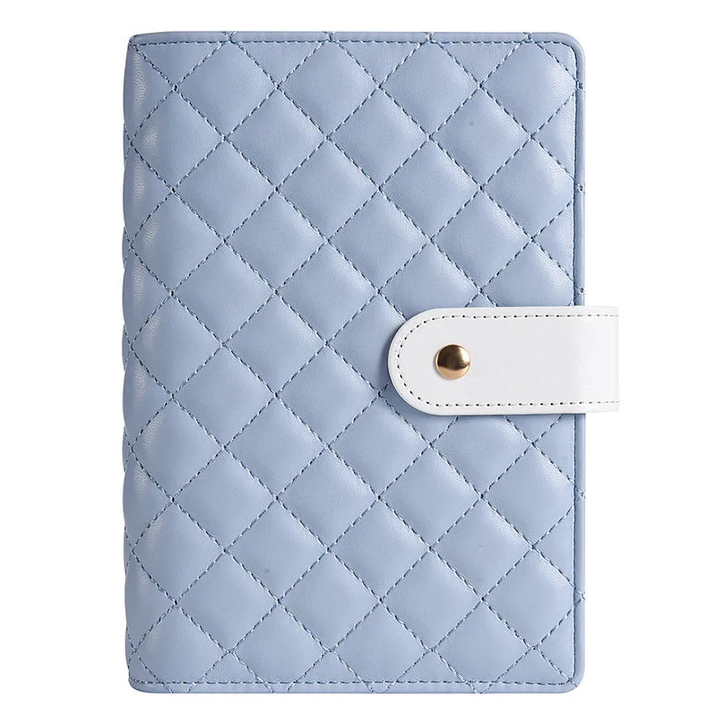 A6 Blcak White DIY Binder Notebook Cover Diary Agenda Planner Paper Cover School Stationery