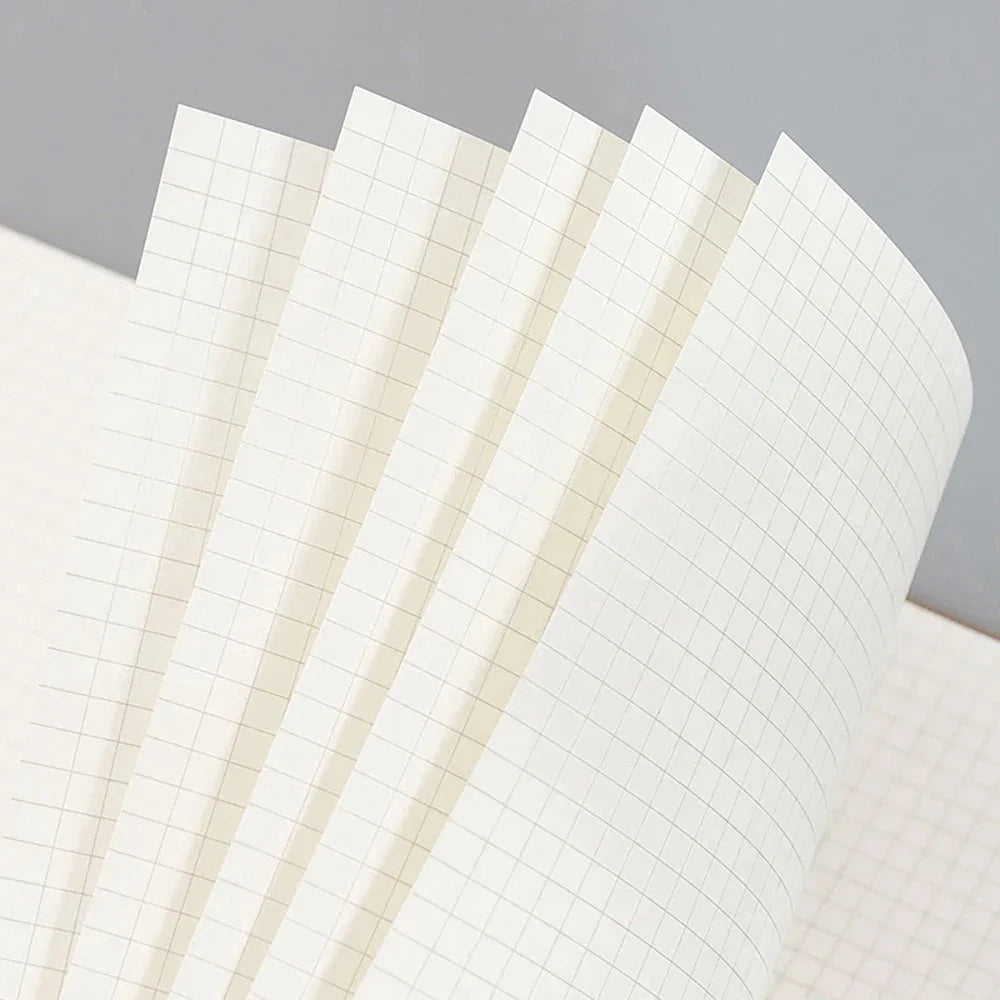 A4/A5/A6 Card Cover Note Book Dotted Grid Blank Student Daily Writing Plan Book Office Supplies Stationery Note Book