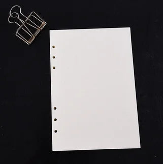 A5 A6 A7 Crocodile Color 6 Ring Binder PU Clip-on Notebook Leather Loose Leaf Notebook Cover Notebooks Journal Stationery