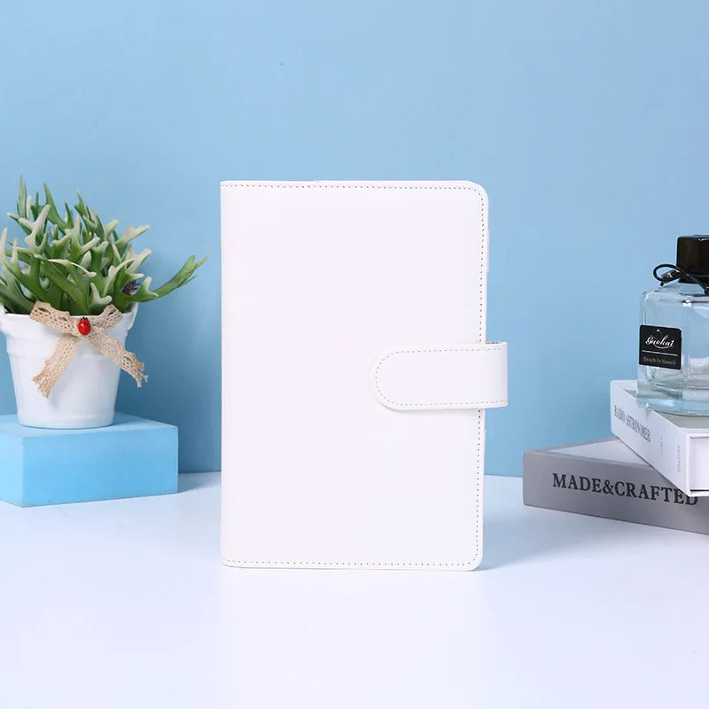 Budget Planner 2025 Cash Envelope Savings Money 6 Holes Binder for Financial Management A6 Loose-leaf Notebook Binder Housing