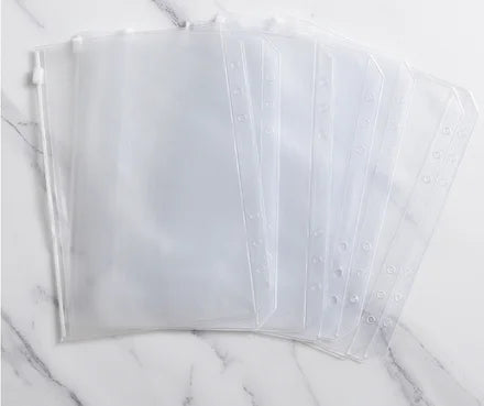 Budget Planner 2025 Cash Envelope Savings Money 6 Holes Binder for Financial Management A6 Loose-leaf Notebook Binder Housing