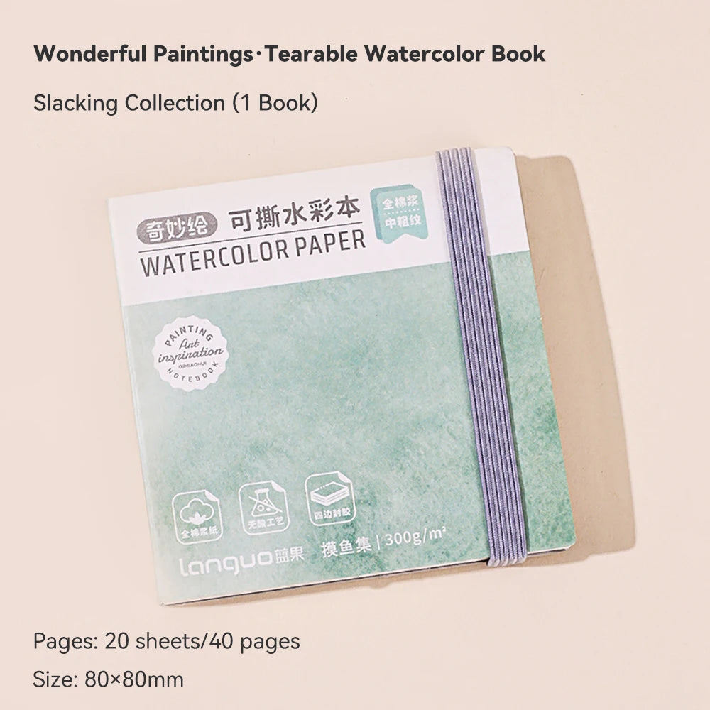 Creative Drawing Notebook Tearable Multiple Specifications Sketchbook Graffiti Painting Book Travel Watercolor Book Art Supplies