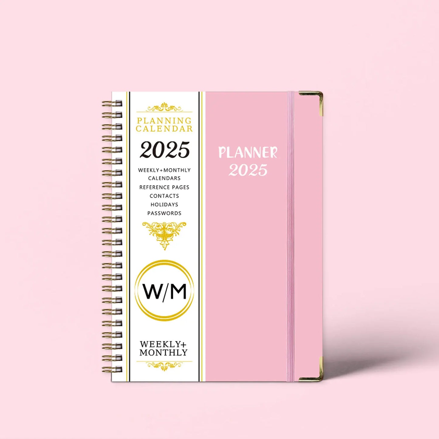 2025-2025 Agenda Planner Notebook Diary Weekly Planner Goal Habit Schedules Journal Notebooks For School Stationery Office
