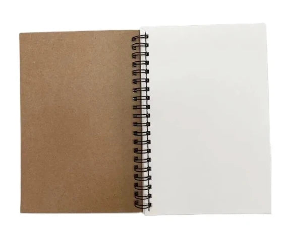 Vintage Kraft Paper Blank Graffiti Inner Page Notebook Art Students Sketch Book Office Memo Children Graffiti School Stationery