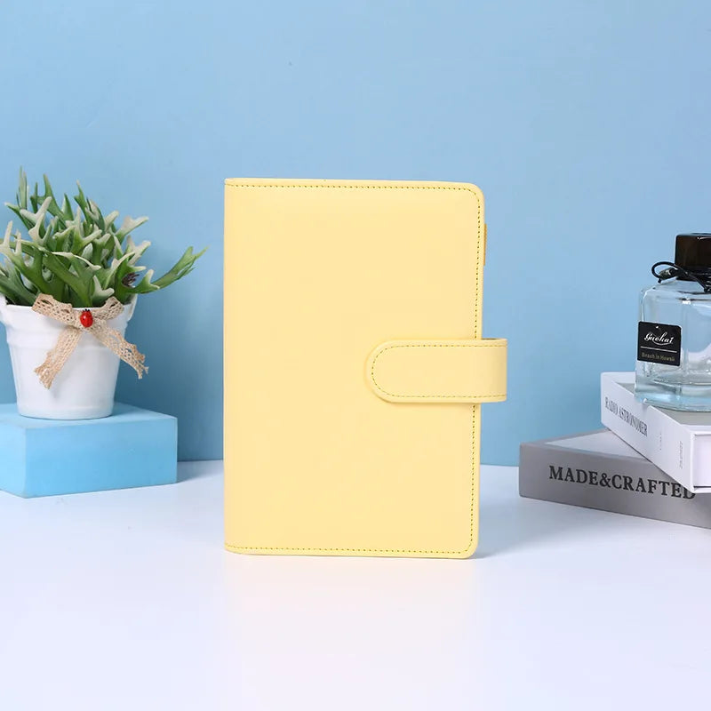 Budget Planner 2025 Cash Envelope Savings Money 6 Holes Binder for Financial Management A6 Loose-leaf Notebook Binder Housing