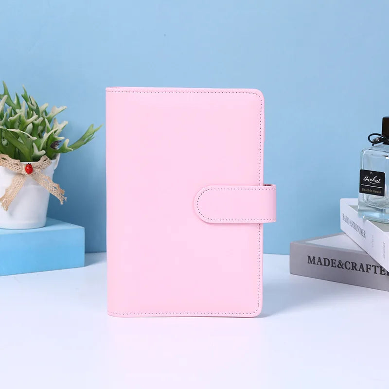 Budget Planner 2025 Cash Envelope Savings Money 6 Holes Binder for Financial Management A6 Loose-leaf Notebook Binder Housing