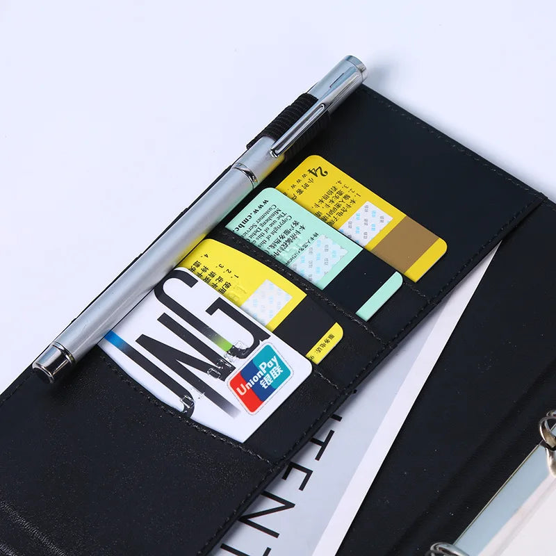 Budget Planner 2025 Cash Envelope Savings Money 6 Holes Binder for Financial Management A6 Loose-leaf Notebook Binder Housing