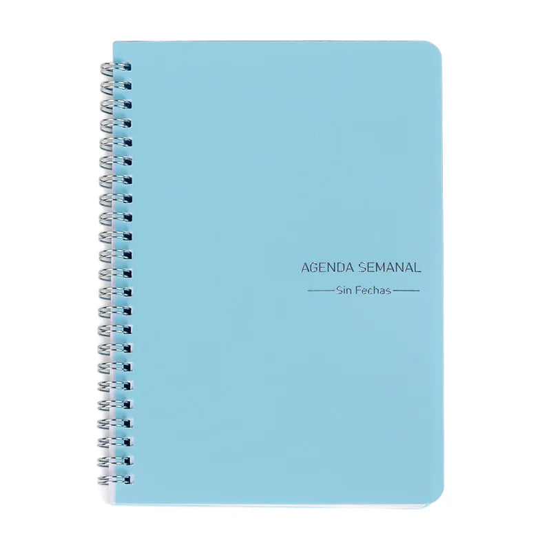A5 Daily Weekly Planner Agenda Notebook Weekly Goals Habit Schedules Stationery Office School Supplies