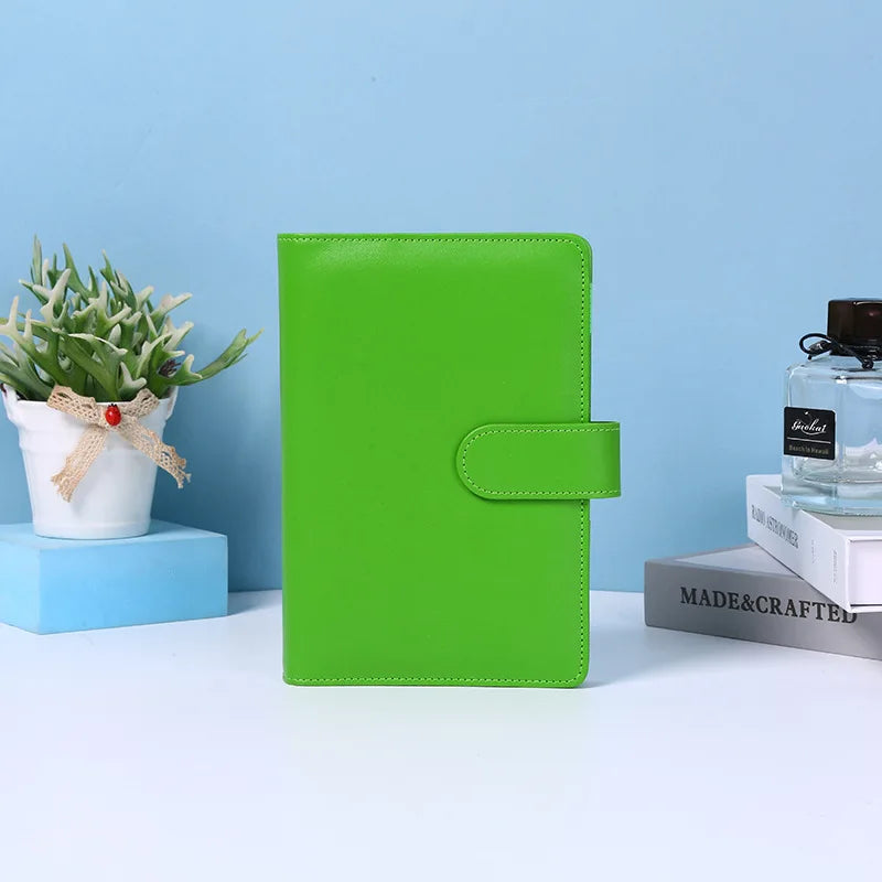 Budget Planner 2025 Cash Envelope Savings Money 6 Holes Binder for Financial Management A6 Loose-leaf Notebook Binder Housing