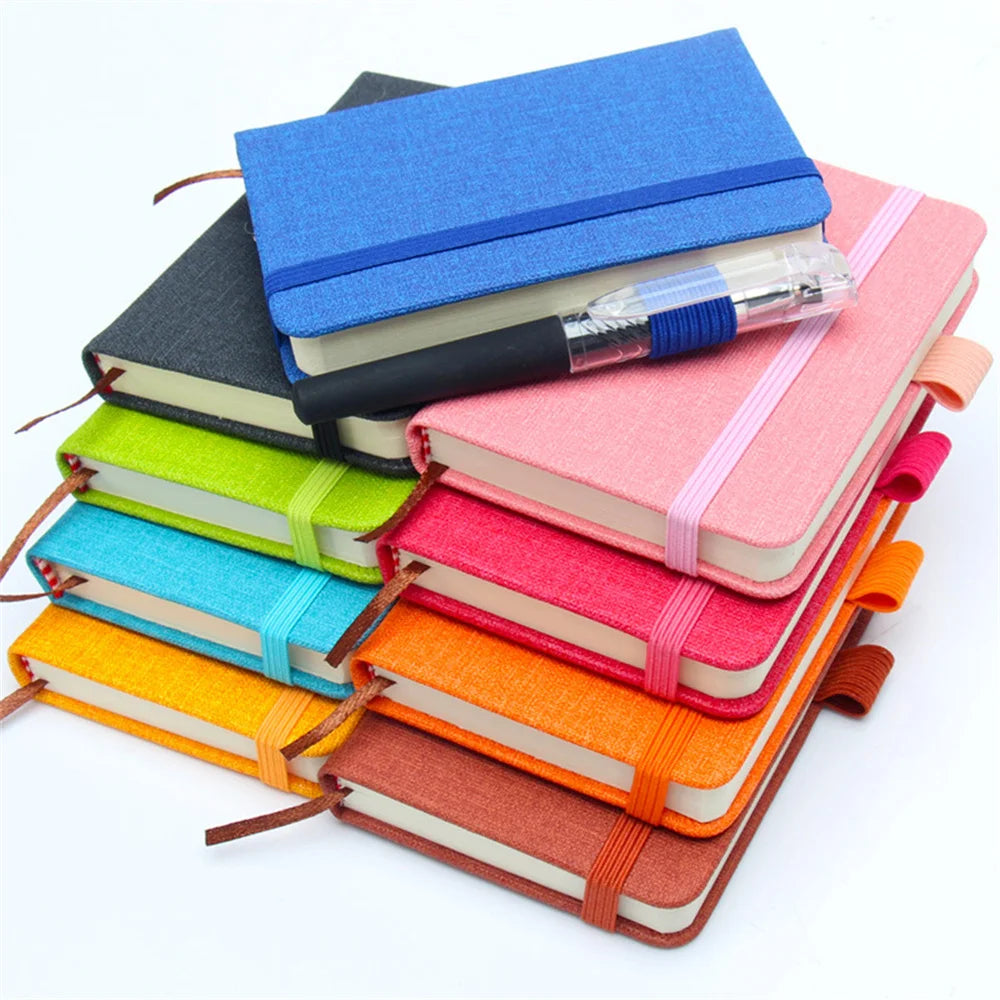 A7 Mini Notebook Portable Pocket Notepad Diary Planner Agenda Memo Organizer Office School Stationery Supplies