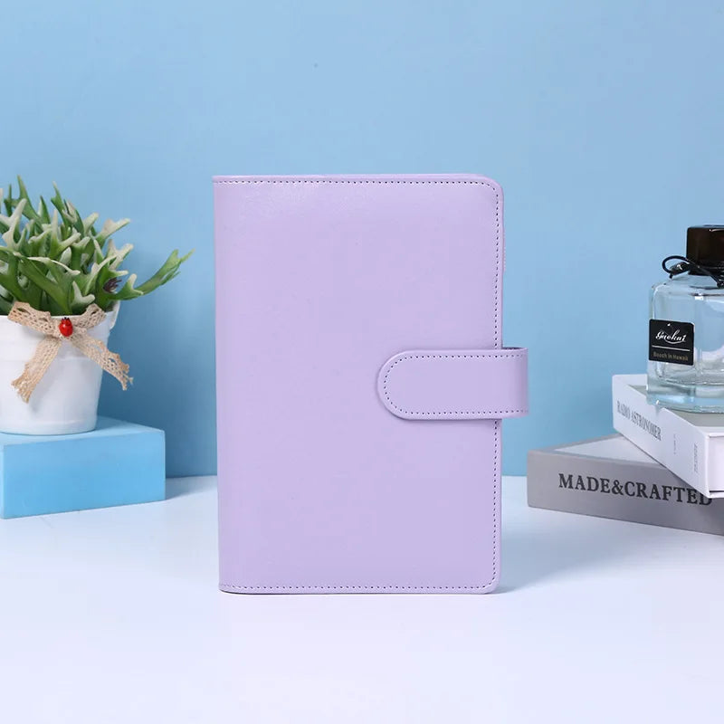 Budget Planner 2025 Cash Envelope Savings Money 6 Holes Binder for Financial Management A6 Loose-leaf Notebook Binder Housing
