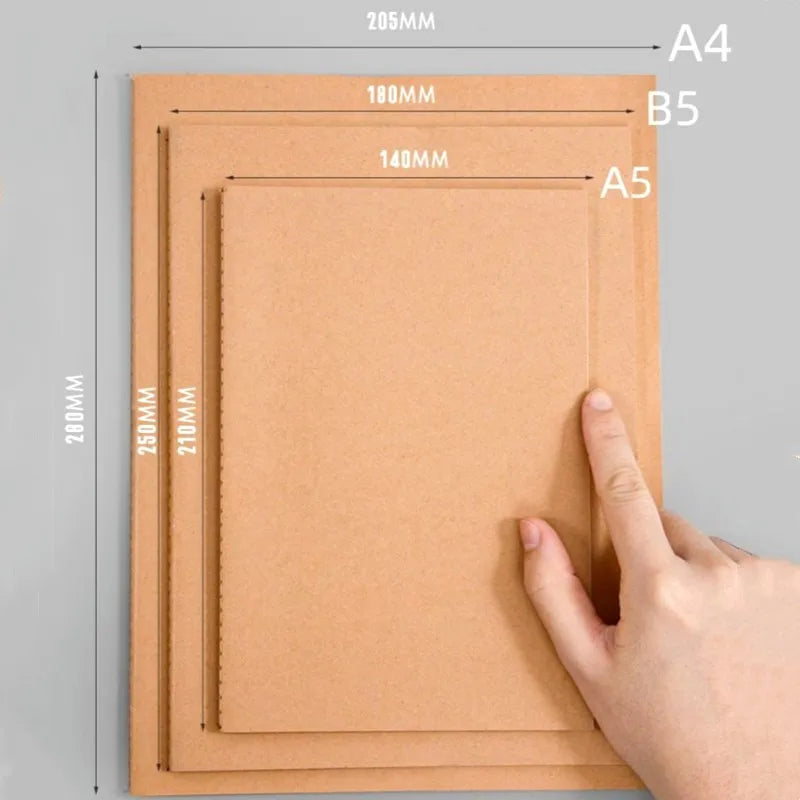 A4/A5/B5 Sketchbook Diary For Drawing Painting Graffiti Sketch Book Blank Grid Line Notepad Notebook Stationery School Supplies