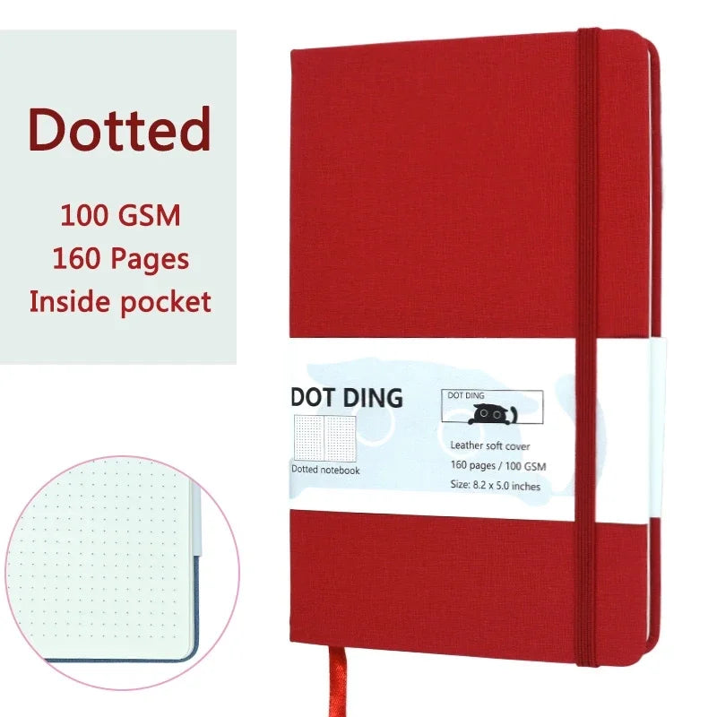 The 160-page A5 Notebook Is Suitable for Students To Keep Track of Their Financial Accounts and Weekly School Stationery Plans