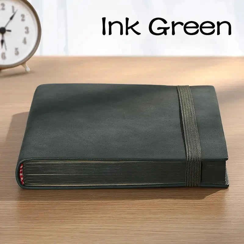 256 pages Sheepskin A5 Notebook Notepad Diary Business Journal Planner Agenda Organizer Note Book Office School Supplies