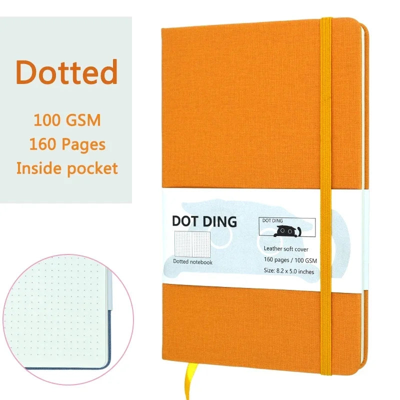 The 160-page A5 Notebook Is Suitable for Students To Keep Track of Their Financial Accounts and Weekly School Stationery Plans