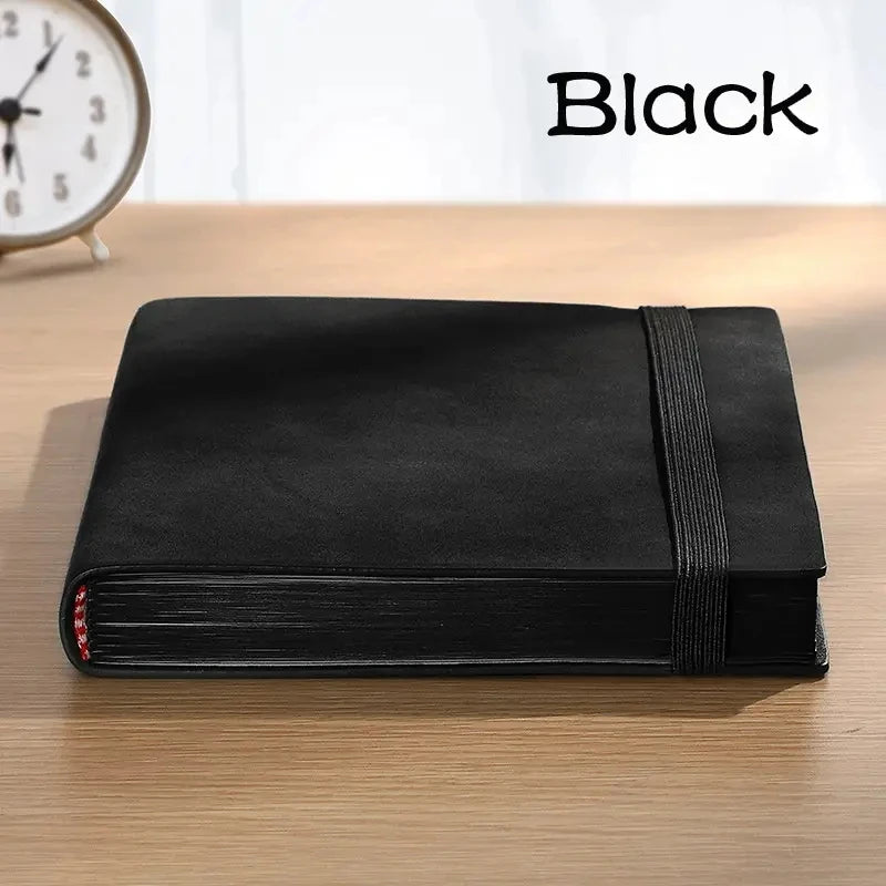 256 pages Sheepskin A5 Notebook Notepad Diary Business Journal Planner Agenda Organizer Note Book Office School Supplies