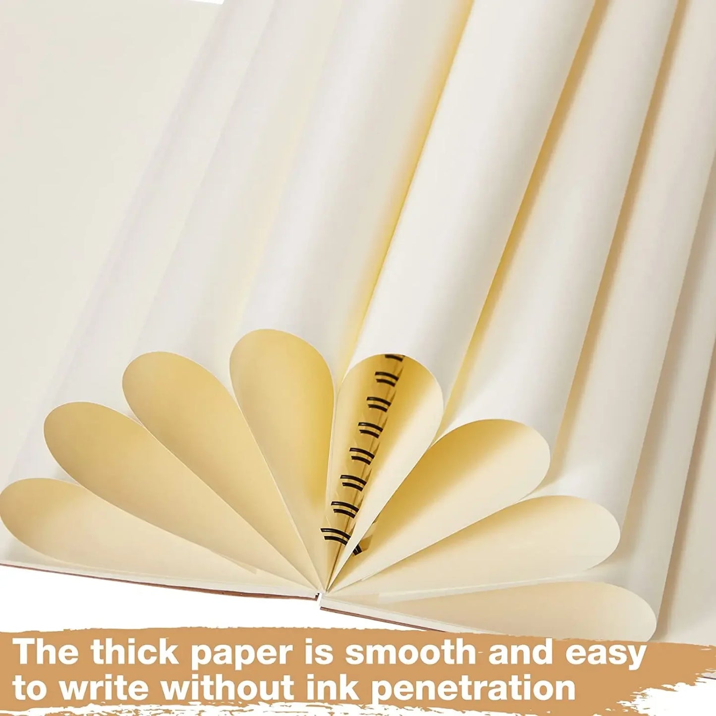 Notebook Spiral Sketchbook Graffiti Notebook for school supplies Size A5 B6 100 pages Kraft paper cover Notebook blank page