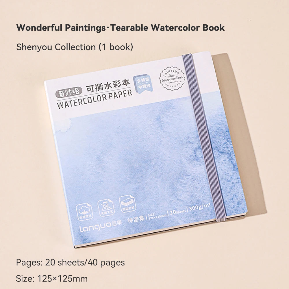 Creative Drawing Notebook Tearable Multiple Specifications Sketchbook Graffiti Painting Book Travel Watercolor Book Art Supplies