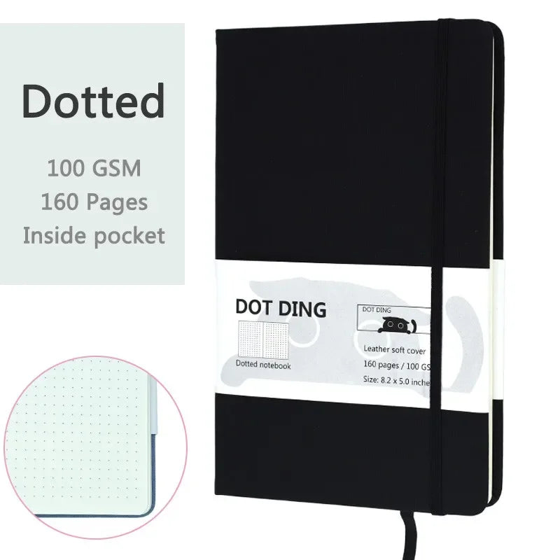 The 160-page A5 Notebook Is Suitable for Students To Keep Track of Their Financial Accounts and Weekly School Stationery Plans
