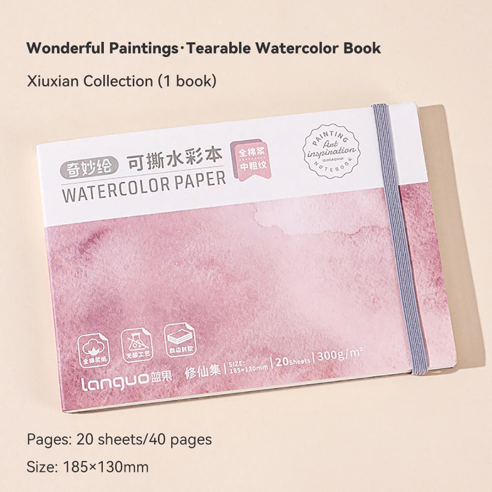 Creative Drawing Notebook Tearable Multiple Specifications Sketchbook Graffiti Painting Book Travel Watercolor Book Art Supplies