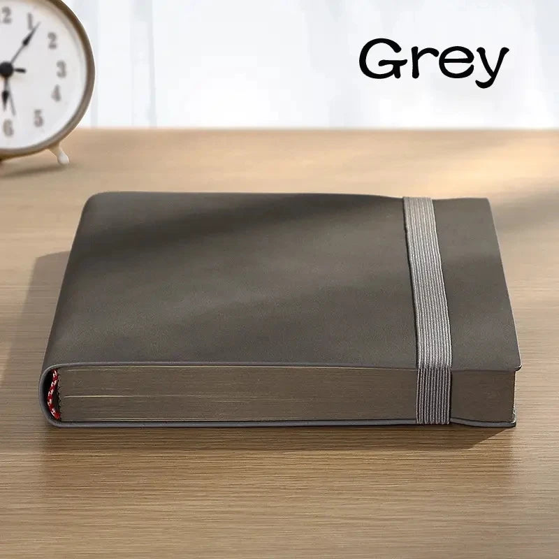 256 pages Sheepskin A5 Notebook Notepad Diary Business Journal Planner Agenda Organizer Note Book Office School Supplies