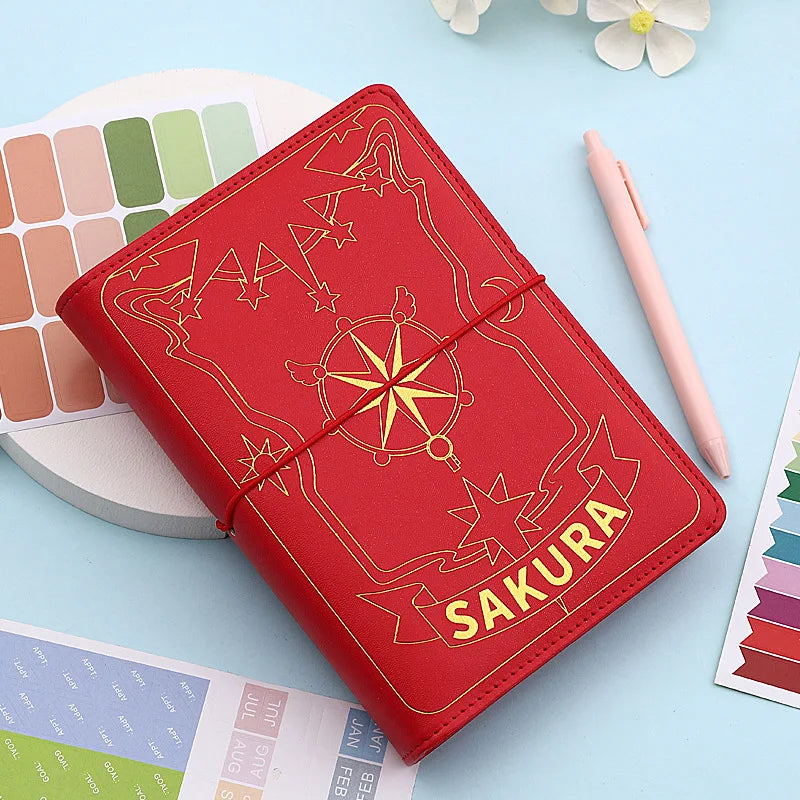 A6 Binder Budget Planner Notebook Bronzing Only Covers Folder 6 Hole Binder Pockets Plastic Binder Zipper Money Saving Envelope