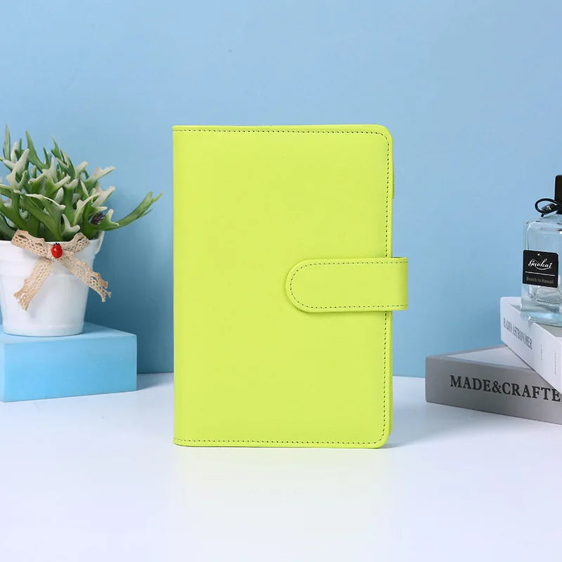 Budget Planner 2025 Cash Envelope Savings Money 6 Holes Binder for Financial Management A6 Loose-leaf Notebook Binder Housing