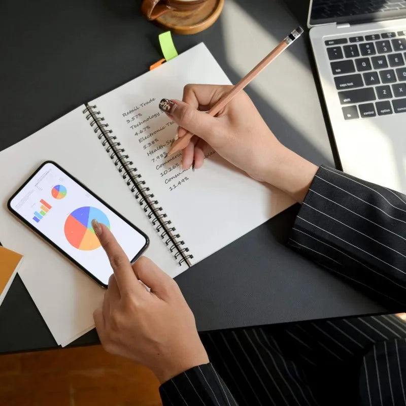 A4/A5/B5/B6 Retro Spiral Coil Sketchbook Kraft Paper Notebook Sketch Painting Diary Note Pad Books School Stationery Supplies