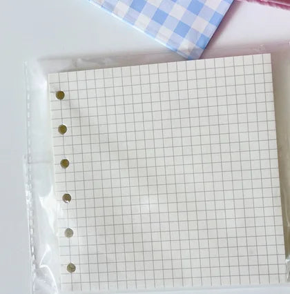 B6 A8 Square MacaronTie Dye Color Change PU Leather DIY Binder Notebook Cover Diary Agenda Planner Paper Cover School Stationery