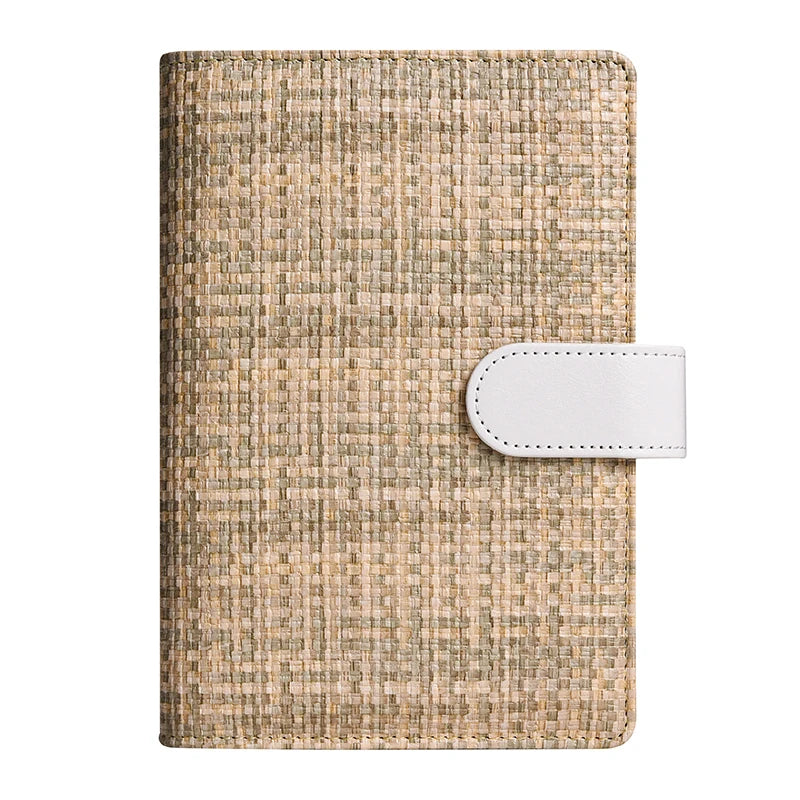 A6 Rainbow Knitting Pattern DIY Loose Leaft Binder Notebook Cover Diary Agenda Planner Paper Cover School Stationery