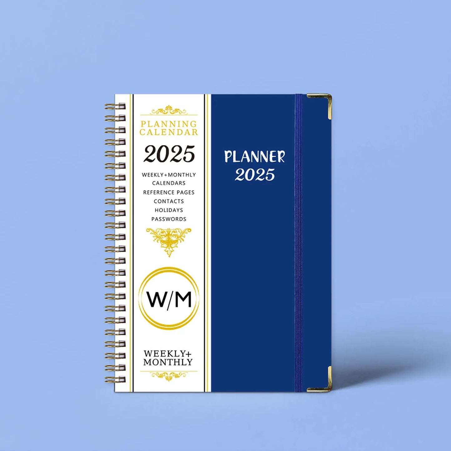 2025-2025 Agenda Planner Notebook Diary Weekly Planner Goal Habit Schedules Journal Notebooks For School Stationery Office