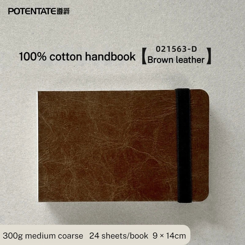100% Cotton Square Watercolor Paper Book 24 Sheets 300g Art Student Painting Drawing Paper Sketchbook Journal Drawing Notebook