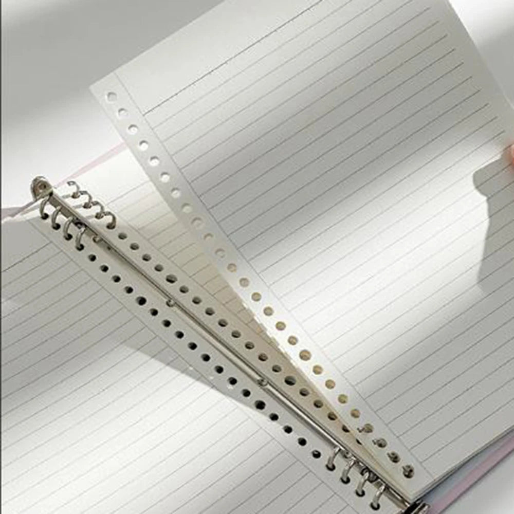 A5 Loose-Leaf Notebook Bow Detachable Notebook Binder Lined Book Spiral Note Book School Student Supplies